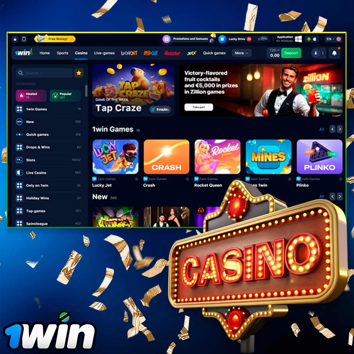 Information about 1Win Casino